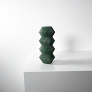 Zigzag Bud Vase - 3D printed vase by Valence Objects