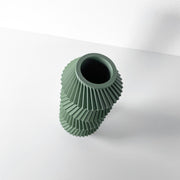 Zigzag Bud Vase - 3D printed vase by Valence Objects