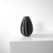 Slim Rib Vase - 3D printed vase by Valence Objects
