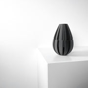 Slim Rib Vase - 3D printed vase by Valence Objects