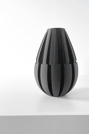 Slim Rib Vase - 3D printed vase by Valence Objects