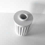 Fluted Column Vase - 3D printed vase by Valence Objects