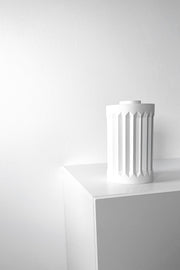 Fluted Column Vase - 3D printed vase by Valence Objects