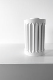 Fluted Column Vase - 3D printed vase by Valence Objects