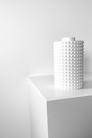 Bubble Dot Vase - 3D printed vase by Valence Objects
