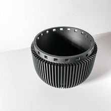Ribbed Hanging Planter