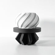 Faceted Plinth Plant Stand - 3D printed planter by Valence Objects