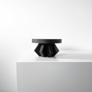 Faceted Plinth Plant Stand - 3D printed planter by Valence Objects