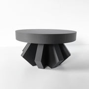 Faceted Plinth Plant Stand - 3D printed planter by Valence Objects