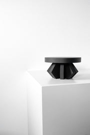 Faceted Plinth Plant Stand - 3D printed planter by Valence Objects