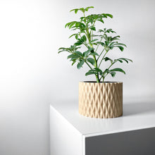 Crosshatch Column Planter