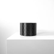Diamond Net Planter - 3D printed planter by Valence Objects