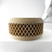 Lattice Basin Planter - 3D printed planter by Valence Objects
