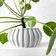 Fluted Bowl Planter - 3D printed planter by Valence Objects