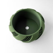 Ribbon Wrap Planter - 3D printed planter by Valence Objects