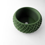 Scale Basin Planter - 3D printed planter by Valence Objects