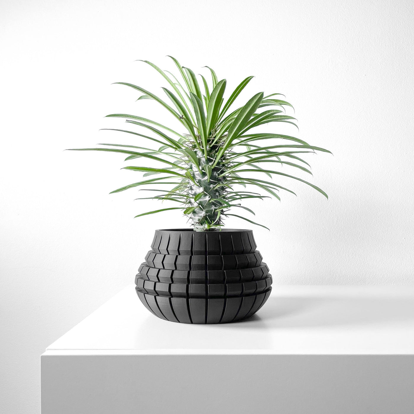 Ribbed Bulb Planter