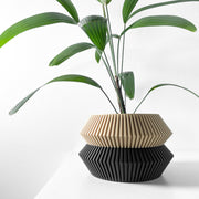 Split Tier Planter - 3D printed planter by Valence Objects