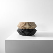 Split Tier Planter - 3D printed planter by Valence Objects