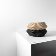 Split Tier Planter - 3D printed planter by Valence Objects
