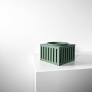 Slat Box Planter - 3D printed planter by Valence Objects