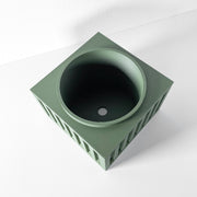 Slat Box Planter - 3D printed planter by Valence Objects