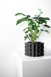 Corrugated Planter - 3D printed planter by Valence Objects