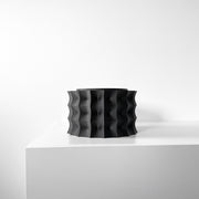 Corrugated Planter - 3D printed planter by Valence Objects