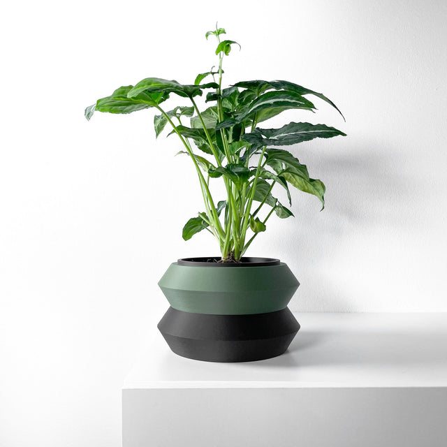Stepped Rim Planter