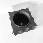 Wave Block Planter - 3D printed planter by Valence Objects