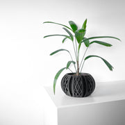 Diamond Fin Planter - 3D printed planter by Valence Objects