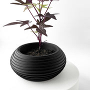 Ripple Bowl Planter - 3D printed planter by Valence Objects