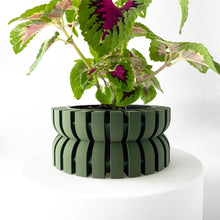 Slat Drum Planter