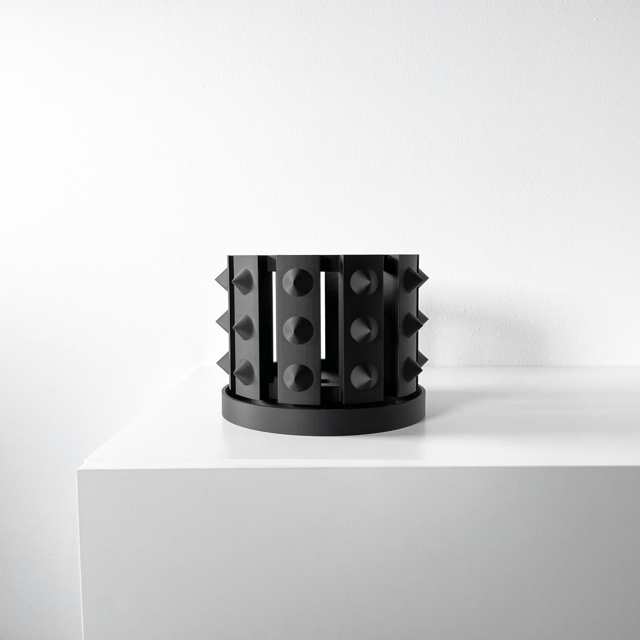 Stud Slot Orchid Planter - 3D printed planter by Valence Objects