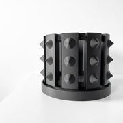 Stud Slot Orchid Planter - 3D printed planter by Valence Objects