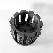 Stud Slot Orchid Planter - 3D printed planter by Valence Objects