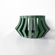 Angular Fin Orchid Planter - 3D printed planter by Valence Objects