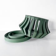 Angular Fin Orchid Planter - 3D printed planter by Valence Objects