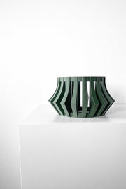 Angular Fin Orchid Planter - 3D printed planter by Valence Objects