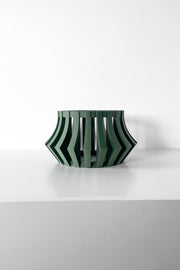 Angular Fin Orchid Planter - 3D printed planter by Valence Objects