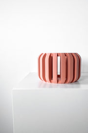 Slotted Block Orchid Planter - 3D printed planter by Valence Objects