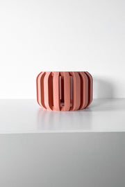 Slotted Block Orchid Planter - 3D printed planter by Valence Objects