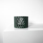 Woven Cage Planter - 3D printed planter by Valence Objects