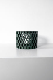 Woven Cage Planter - 3D printed planter by Valence Objects