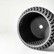 Fine Mesh Planter - 3D printed planter by Valence Objects