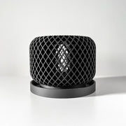 Fine Mesh Planter - 3D printed planter by Valence Objects