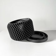 Fine Mesh Planter - 3D printed planter by Valence Objects