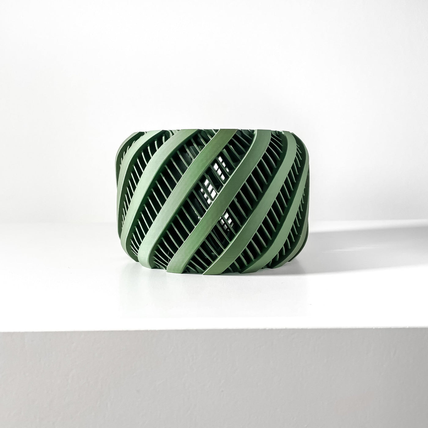 Ribbon Stripe Orchid Planter