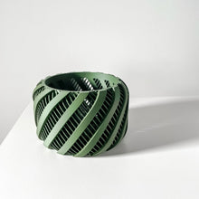 Ribbon Stripe Orchid Planter
