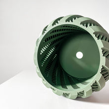 Ribbon Stripe Orchid Planter